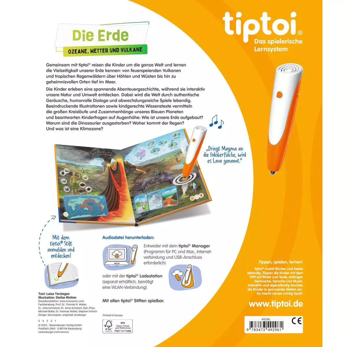 tiptoi Die Erde: Ozeane, Wetter und Vulkane 49.296 - Bild 2