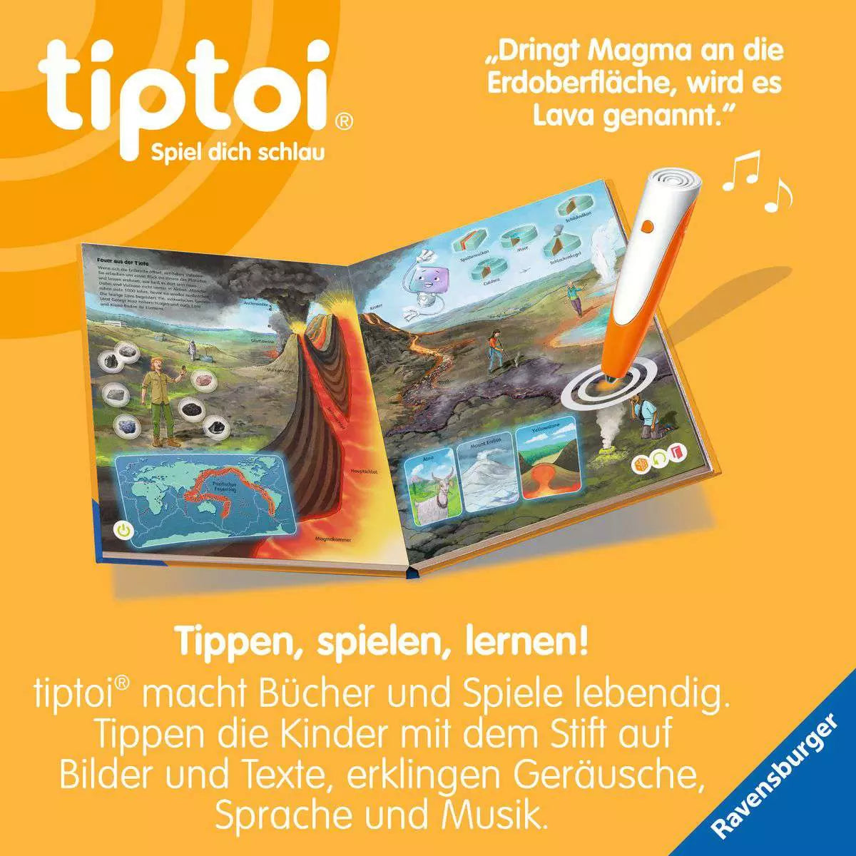tiptoi Die Erde: Ozeane, Wetter und Vulkane 49.296 - Bild 4