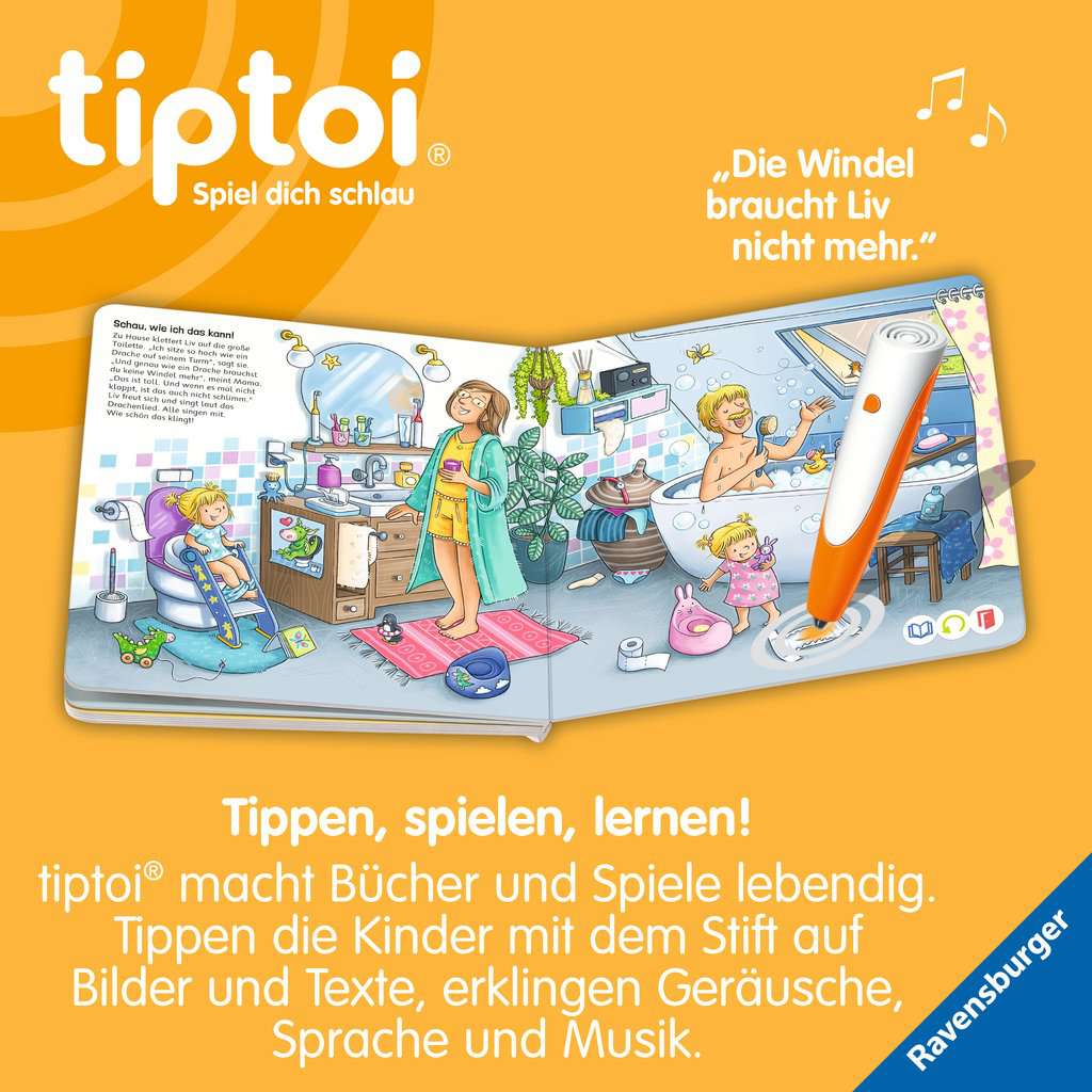 Tiptoi Abenteuer Grosswerden: Liv geht aufs Töpfchen 49.301 - Bild 4