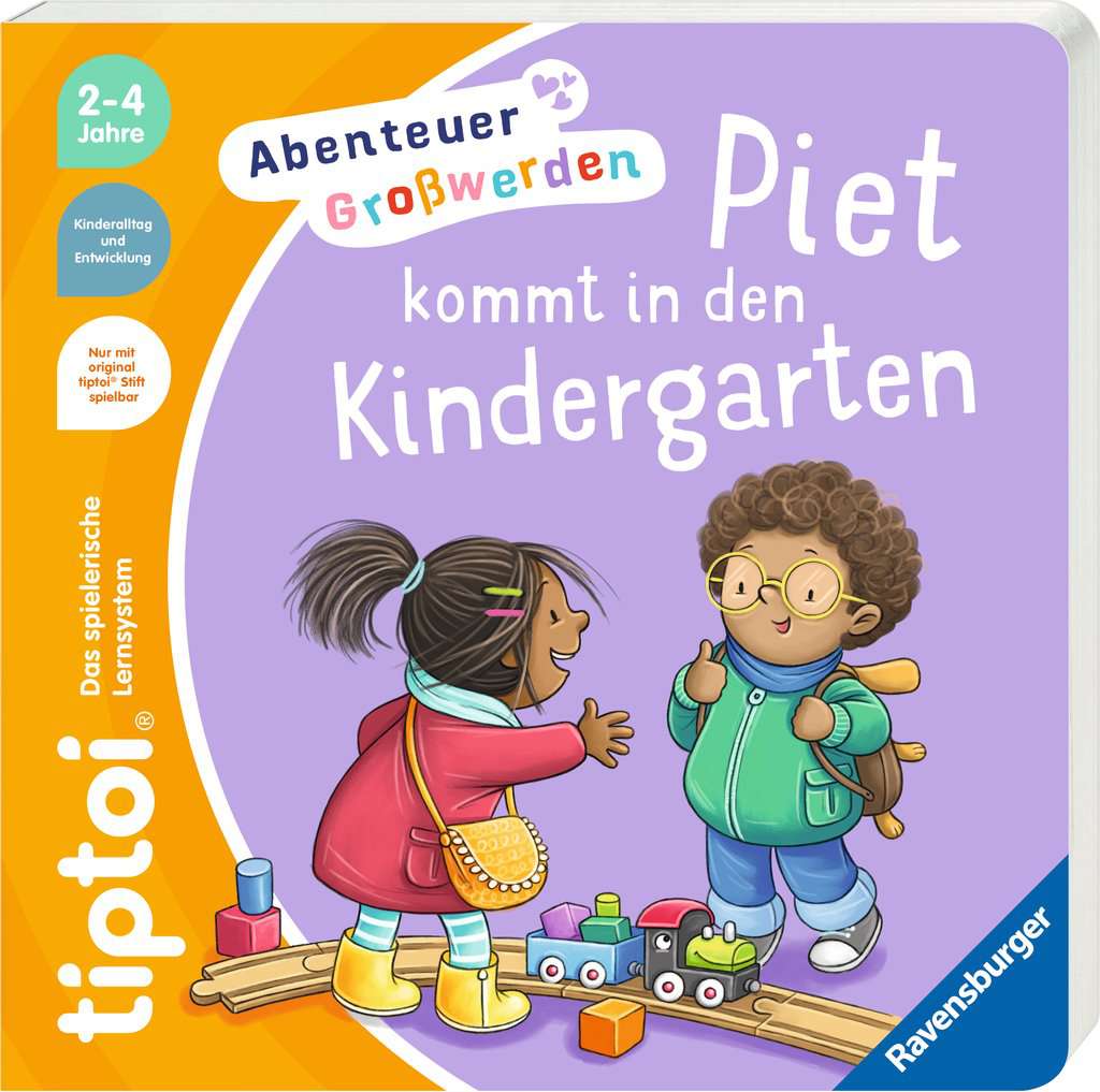 Tiptoi Abenteuer Grosswerden: Piet kommt in den Kindergarten 49.302 - Bild 1
