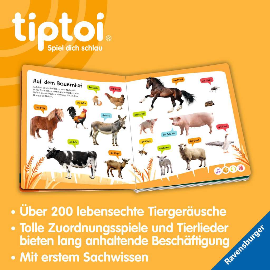 Tiptoi Kennst du diese Tiergeräusche? 49.303 - Bild 5