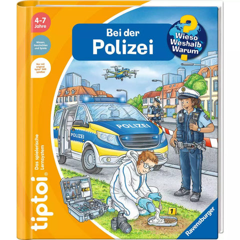 tiptoi Wieso? Weshalb? Warum? Bei der Polizei 49304, Buchcover