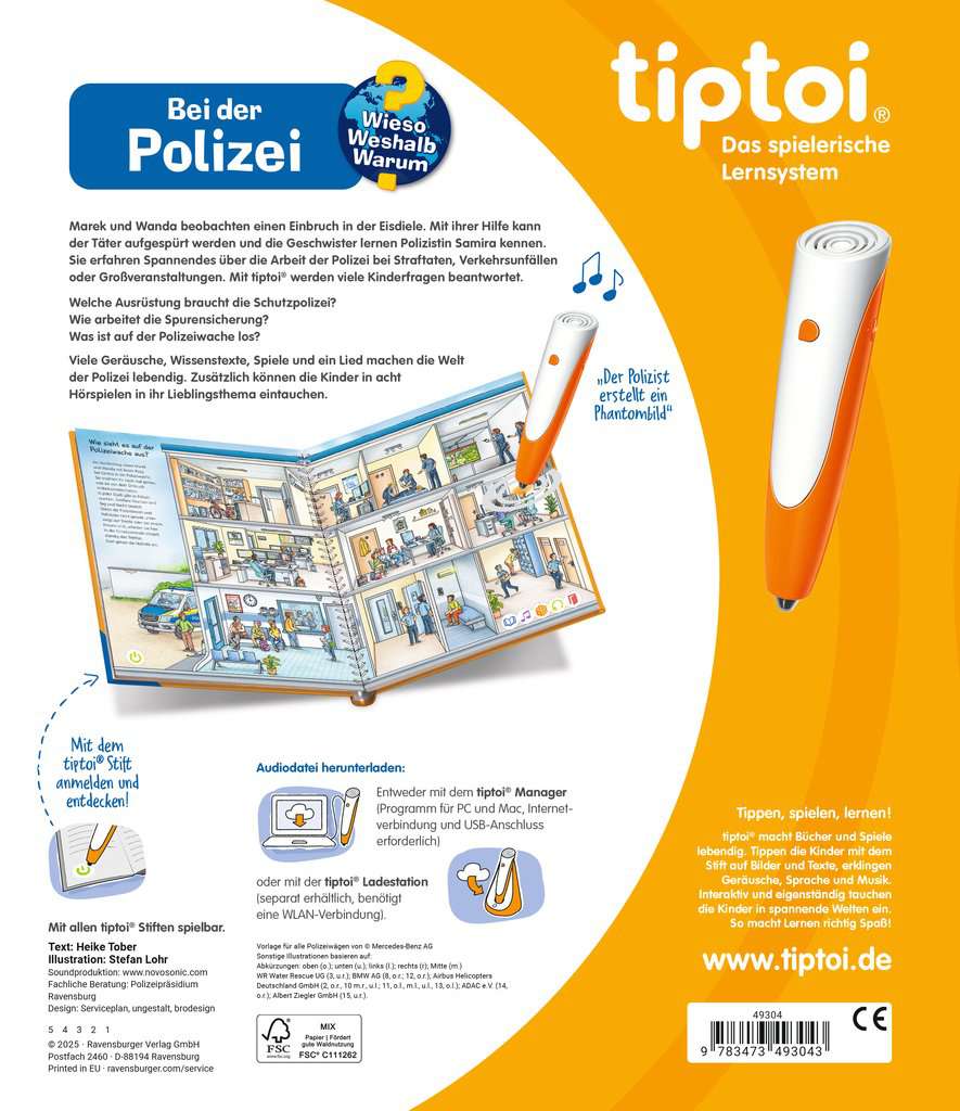 Tiptoi WWW Bei der Polizei 49.304 - Bild 2