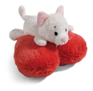 Nici Love Katze herzig 13cm liegend auf Herz - Bild 1