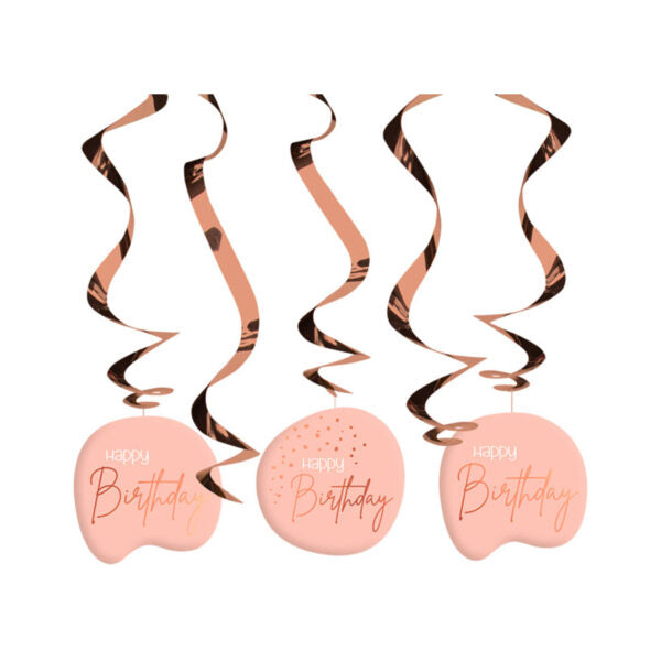 Hängedeko Elegant Lush Blush Happy Birthday - Bild 1