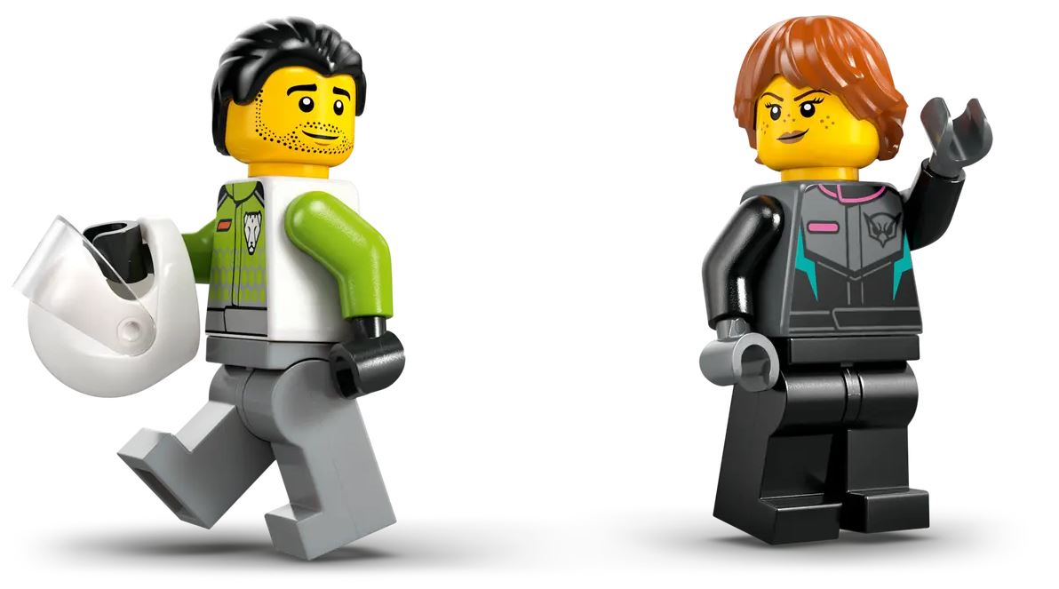 LEGO City Düsenflieger vs. Rennauto 60489 - Bild 4