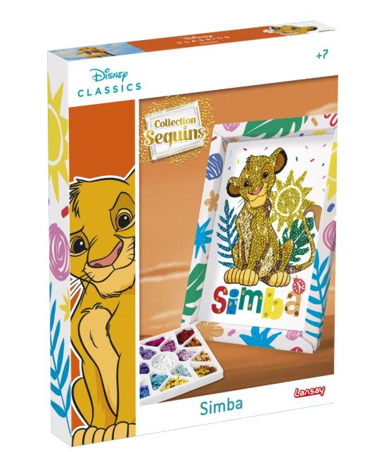 Sequins Paillettenkunst Simba - Bild 1