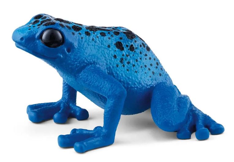 Schleich Blauer Pfeilgiftfrosch 14864 - Bild 1