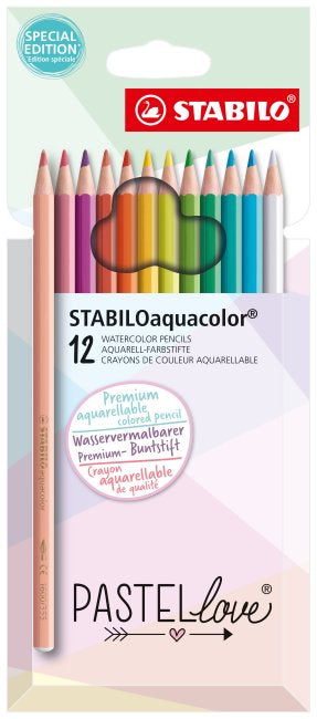 Stabilo O aquacolor Pastellove 12er Set - Bild 1