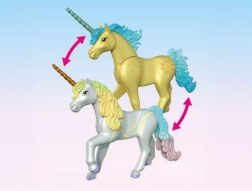 PLAYMOBIL Sammeleinhorn Regenbogenblume mit Fee 71840 - Bild 4