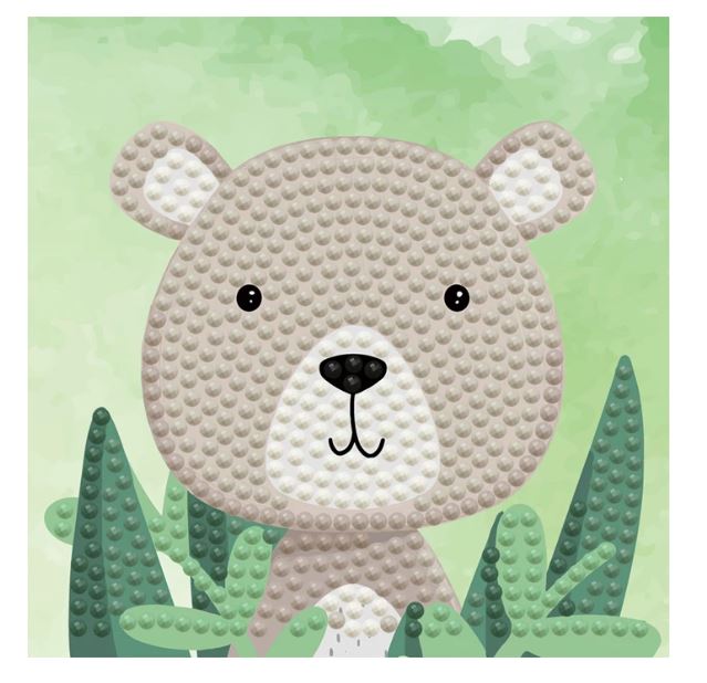 Diamond Painting Mini Bär - Bild 4