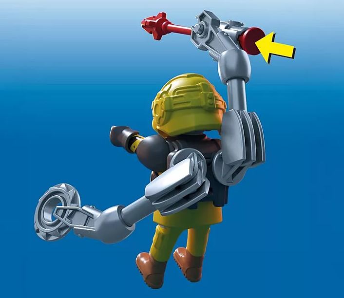 PLAYMOBIL Action Helden - Roboter Held 71837 - Bild 4