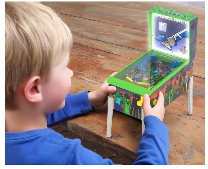 Minecraft Collectible Desktop Arcade Pinball - Bild 4