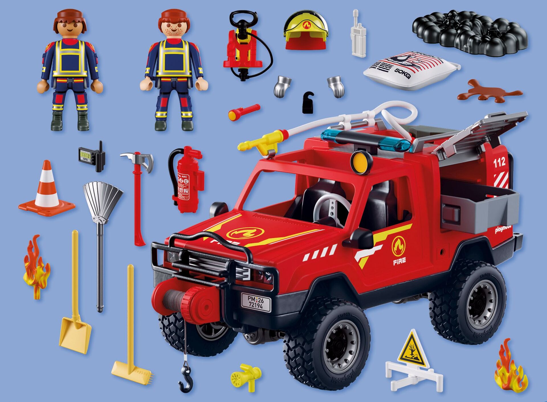 PLAYMOBIL City Action Feuerwehr-Pickup 72194 - Bild 4