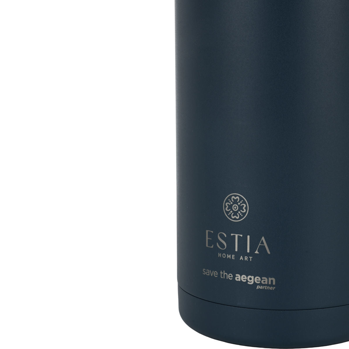 ESTIA Edelstahl Trinkflasche mit Tragegriff 18 dl Indigo - Bild 4
