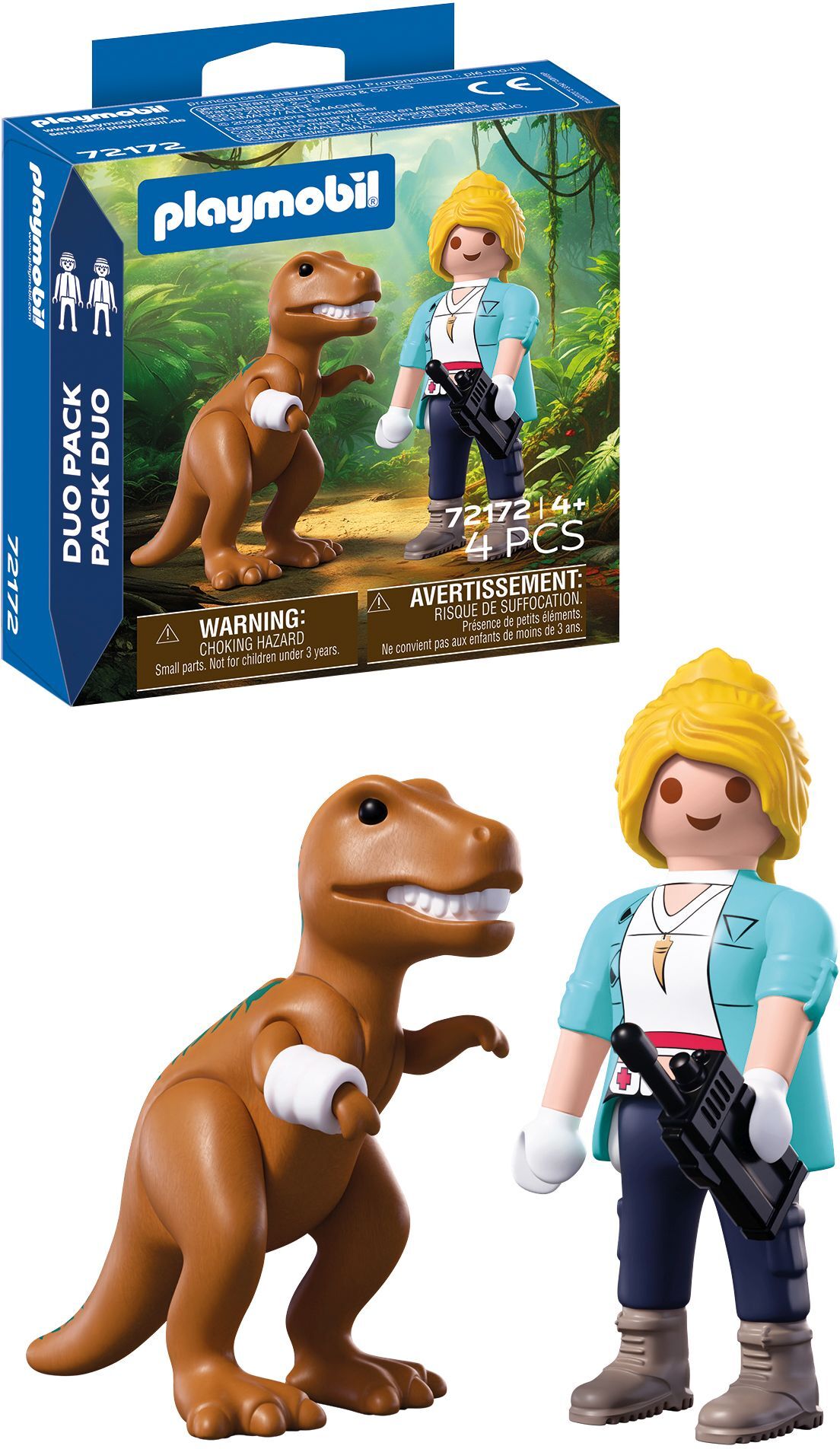 PLAYMOBIL DuoPack T-Rex mit Forscherin 72172 - Bild 4