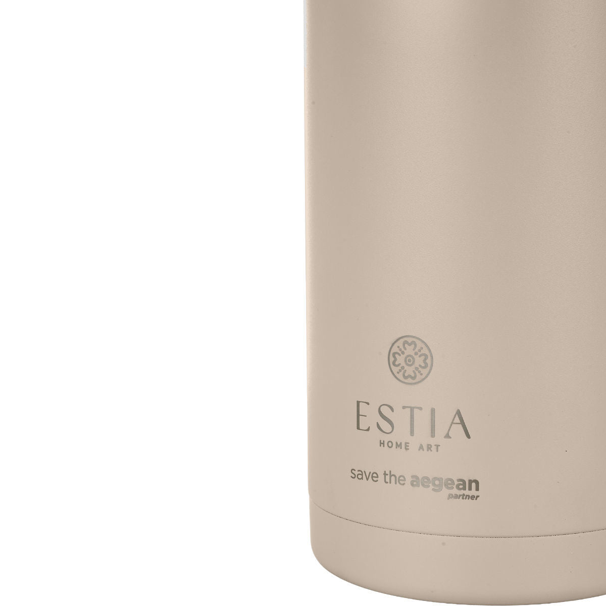 ESTIA Edelstahl Trinkflasche mit Tragegriff 18 dl Dune - Bild 4