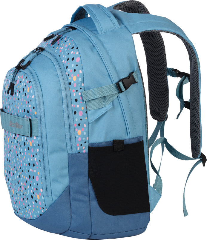 BESTWAY Rucksack Evolution Air hellblau Punkte - Bild 4