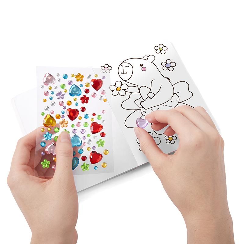 Capybara Stickermalbuch inkl. Diamond-Sticker - Bild 5
