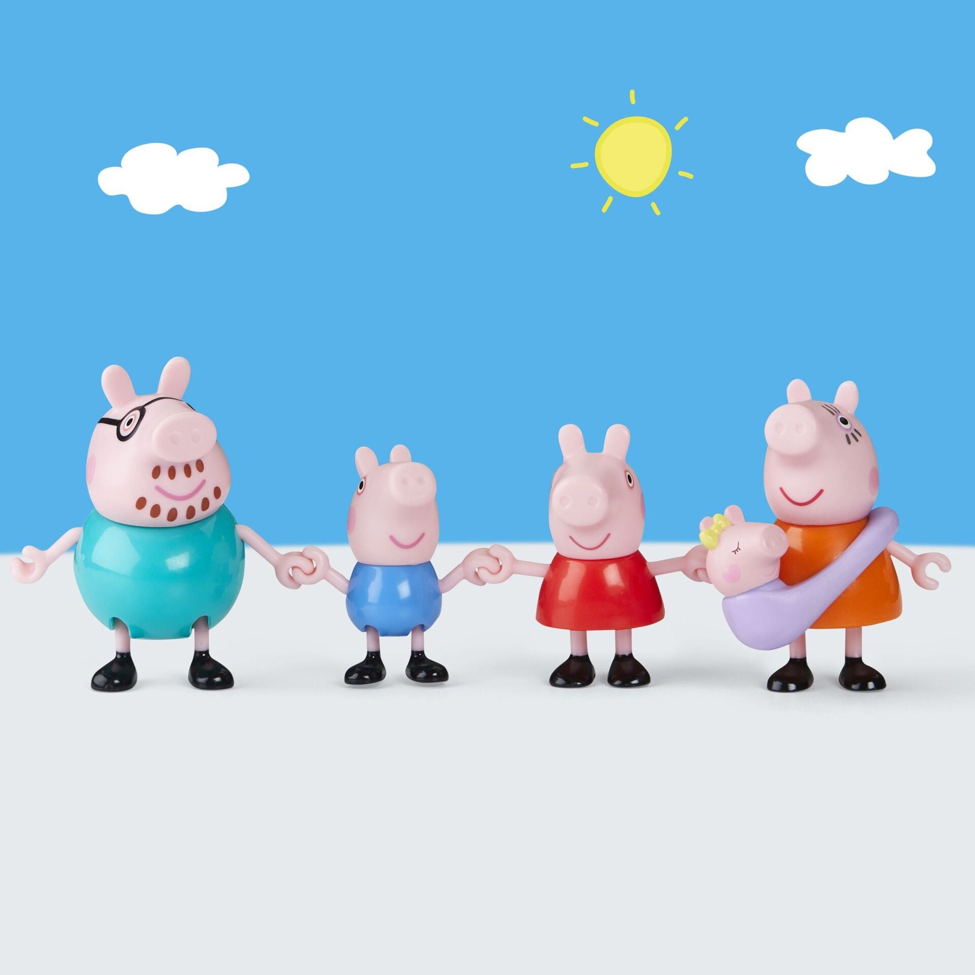 Peppas fünfköpfige Familie Figurens - Bild 4