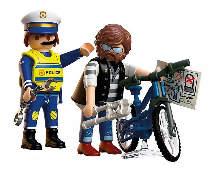 PLAYMOBIL City Action Fahrradraub 72076 - Bild 3