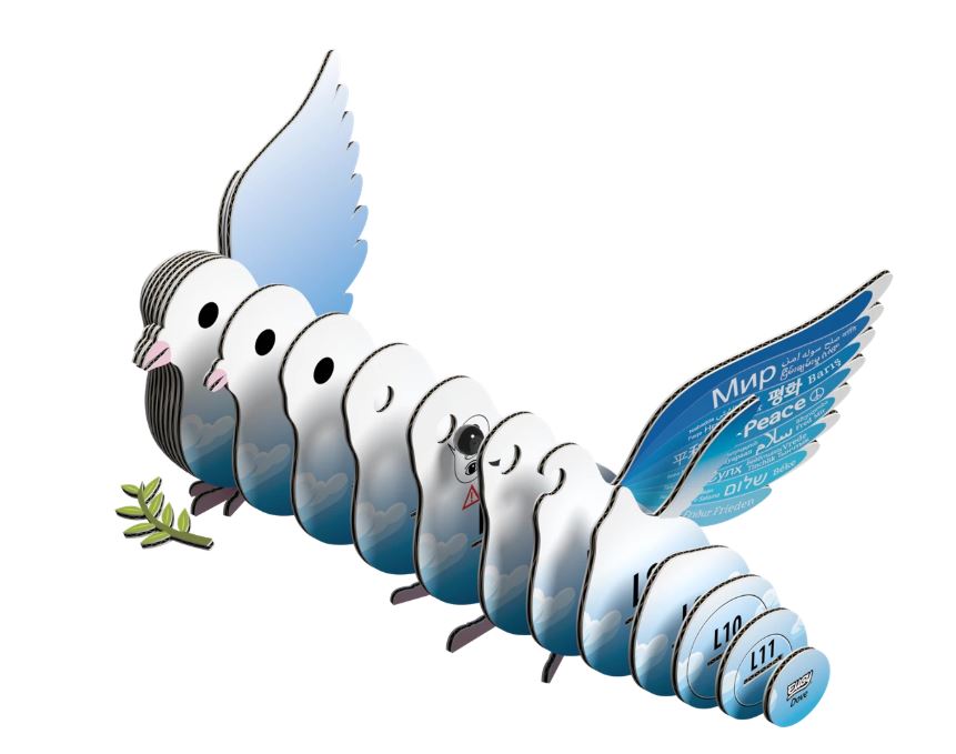 3D Bastelset Taube - Bild 4