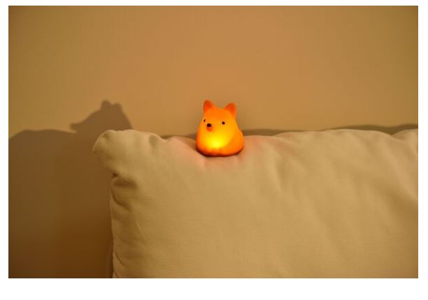 Tiny Nachtlicht Silikon Fuchs - Bild 4
