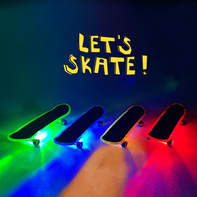 Speed LED Finger-Skateboard - Bild 4