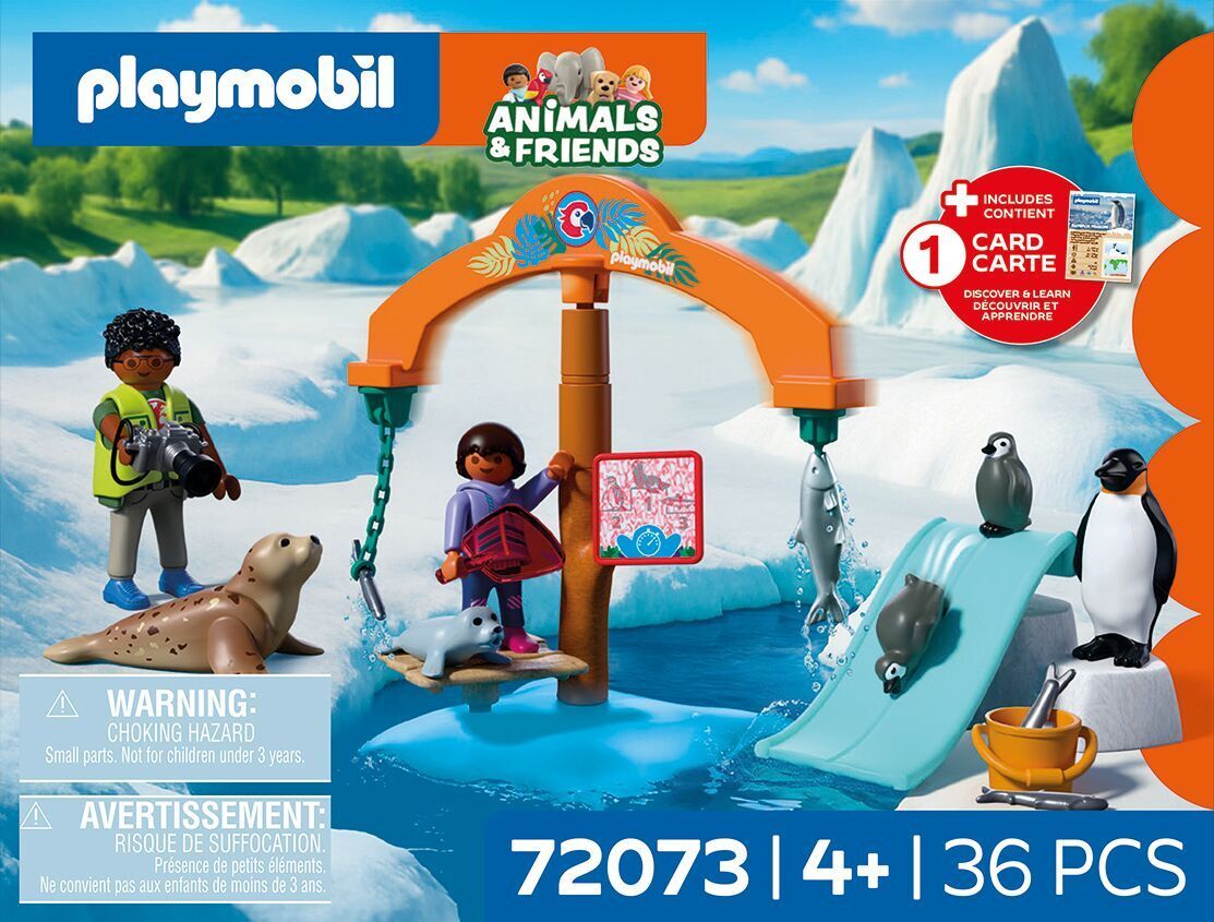 PLAYMOBIL Animals & Friends: Zoo Eis-Expedition 72073 - Bild 4