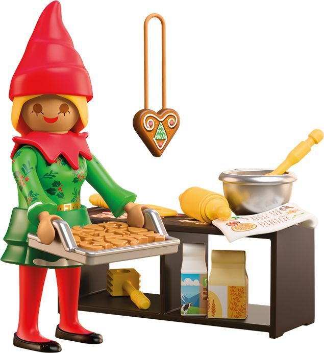 PLAYMOBIL Special Plus Weihnachtself mit Plätzchen 72152 - Bild 4