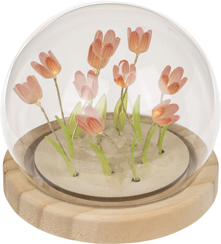 Dekolicht LED mit Tulpen - Bild 4