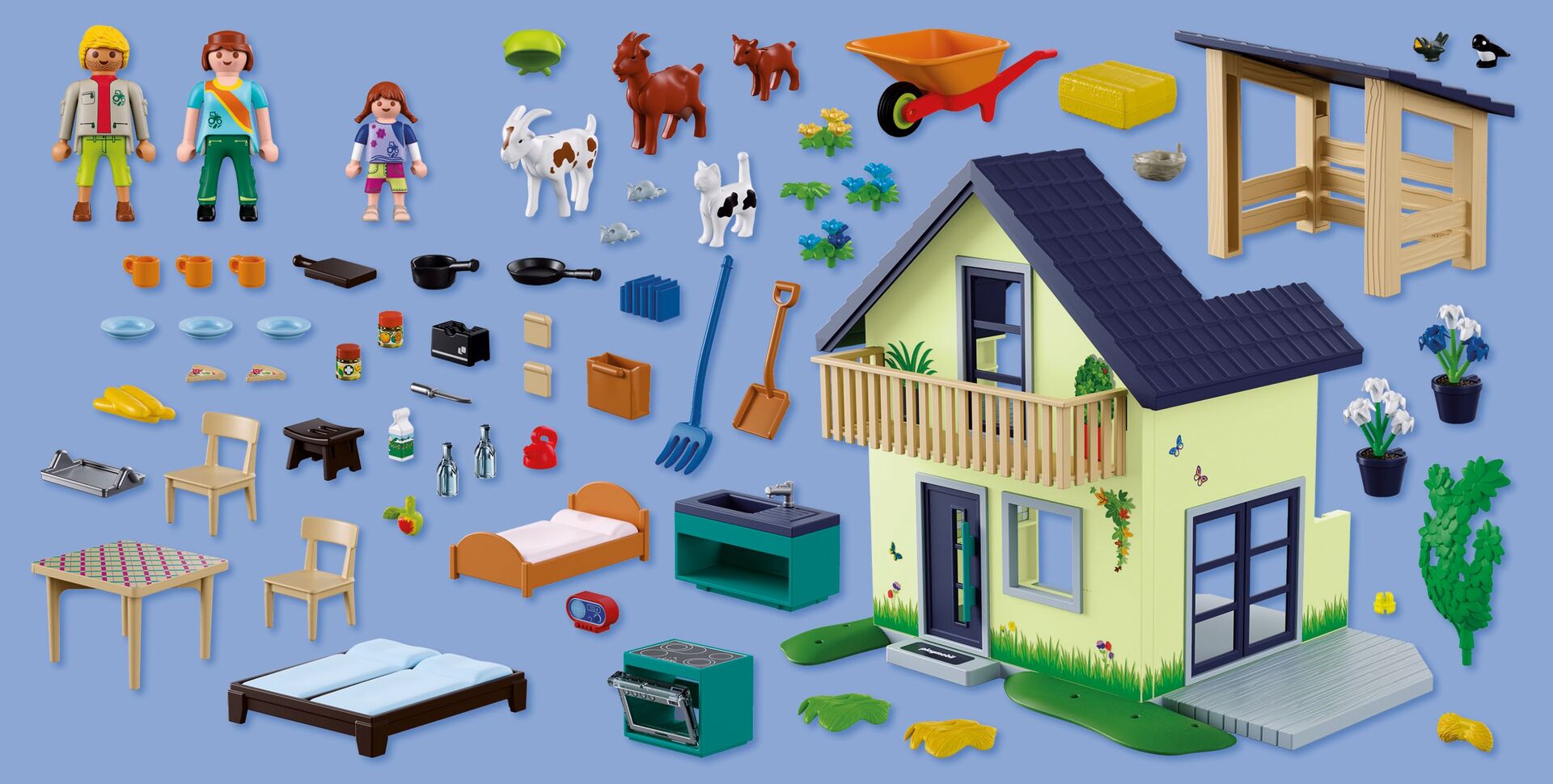 PLAYMOBIL Bauernhaus 72162 - Bild 4