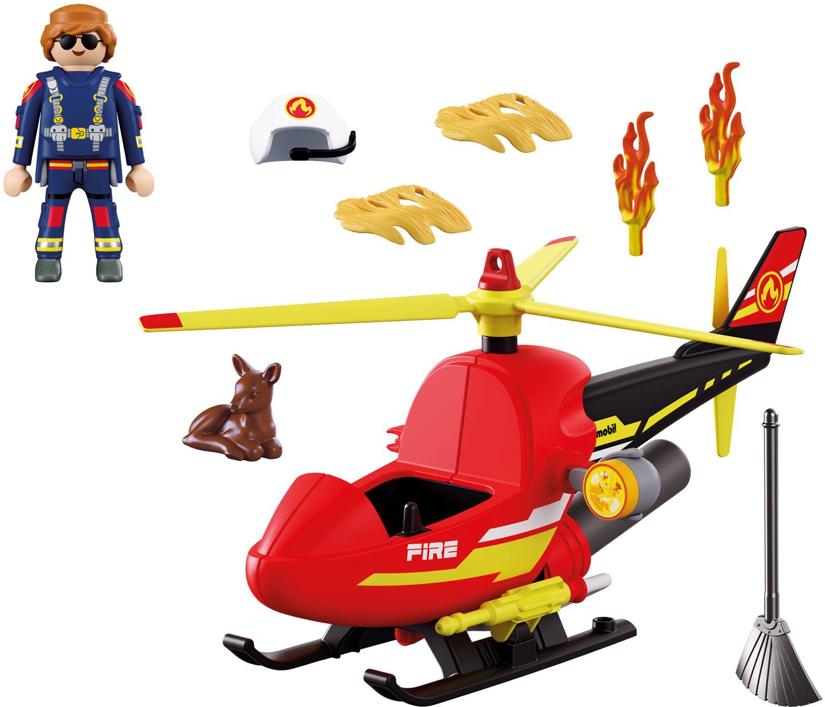 PLAYMOBIL City Action Feuerwehr-Helikopter 72196 - Bild 4