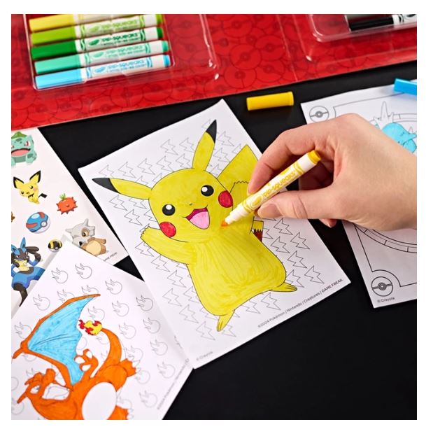 Pokémon Farb- und Sticker Set - Bild 4