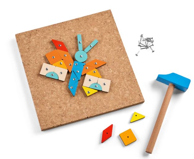 HABA Hammer-Nagelspiel Geo Formen - Bild 4