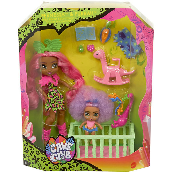 Cave Club Wilder Babysittingspass 2  Puppen und Spielset - Bild 5