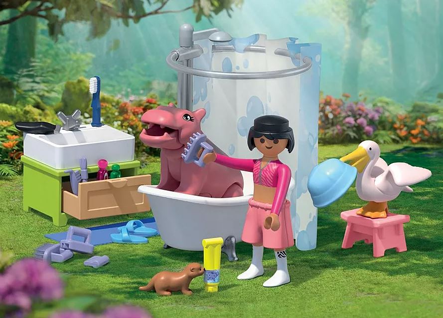 PLAYMOBIL Animals & Friends: Tierischer Badespass 71950 - Bild 4