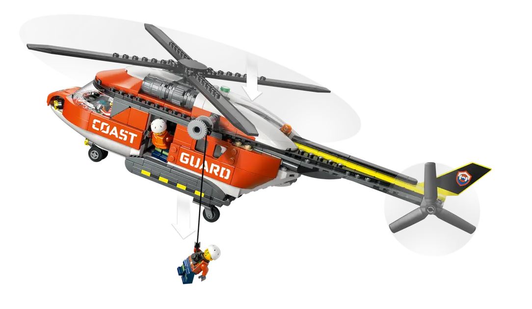 LEGO City Hubschrauber der Küstenwache 60503 - Bild 5