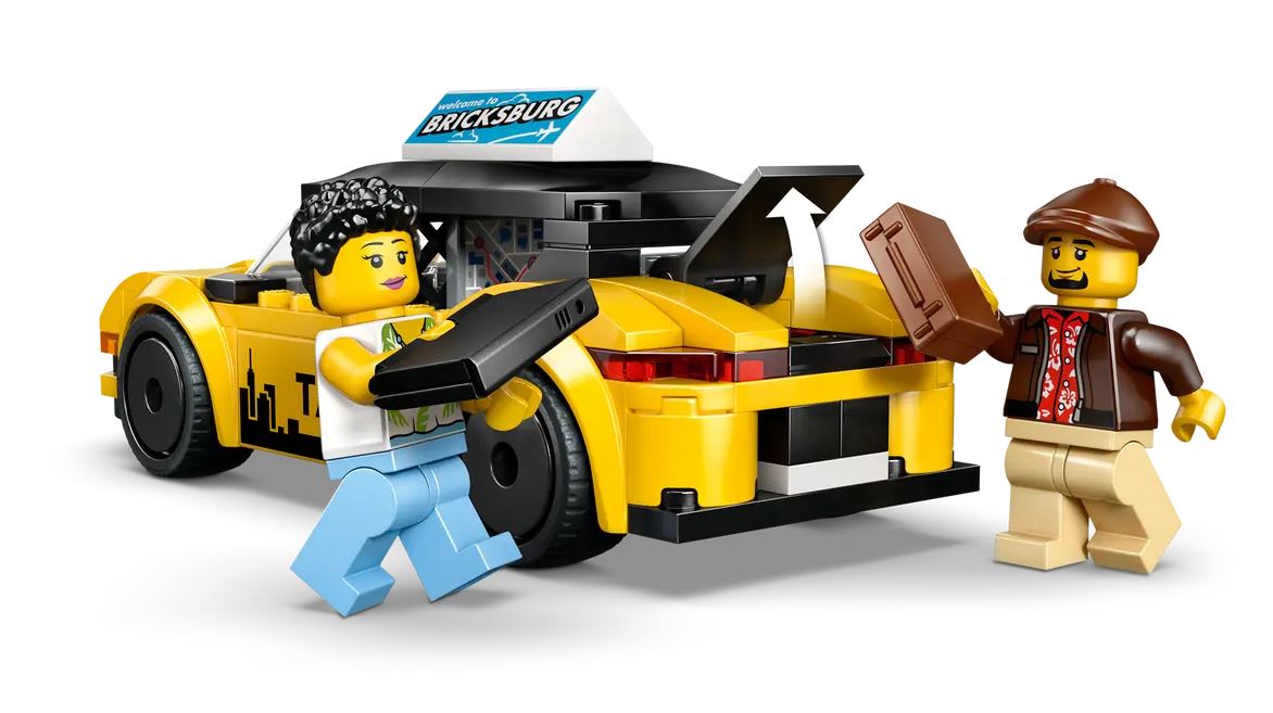 LEGO City Gelbes Taxi 60487 - Bild 5