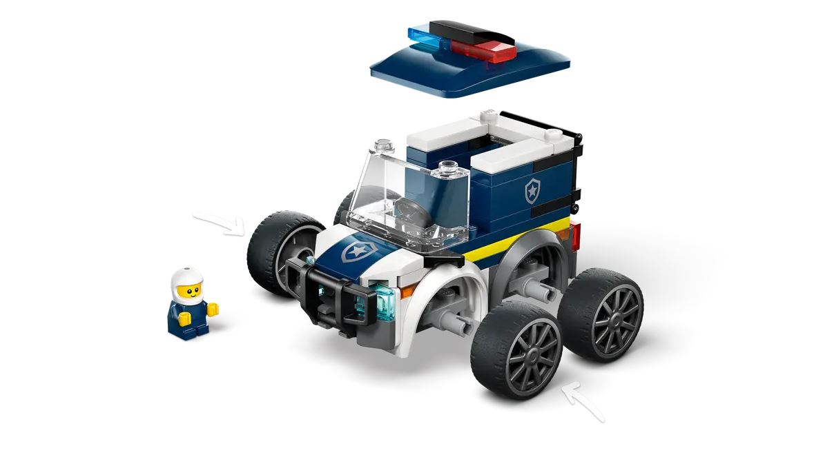 LEGO City Coole Flitzer – Polizei-Truck 60481 - Bild 3