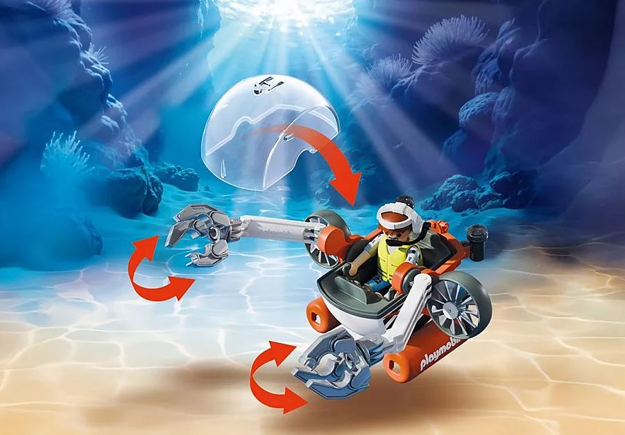 PLAYMOBIL Action Heroes Schatzsuche mit U-Boot 71860 - Bild 4