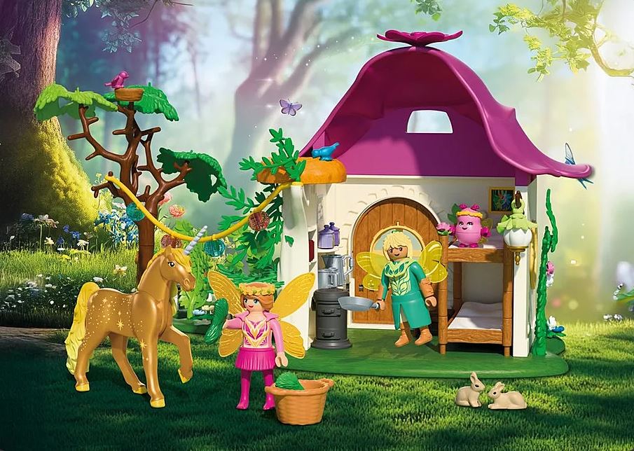 PLAYMOBIL Gemütliches Feenzuhause mit Goldeinhorn 71838 - Bild 4
