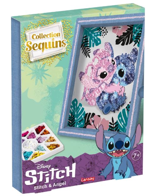 Sequins Paillettenkunst Stitch & Angel - Bild 1