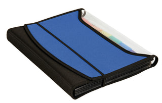 Fächermappe Soft touch Blau