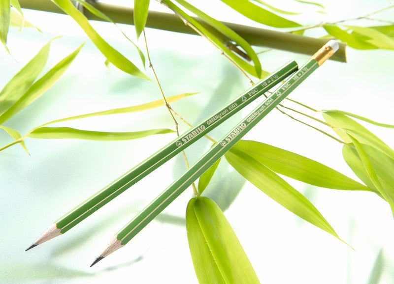 STABILO Bleistift GREENgraph mit Radierer - Bild 2