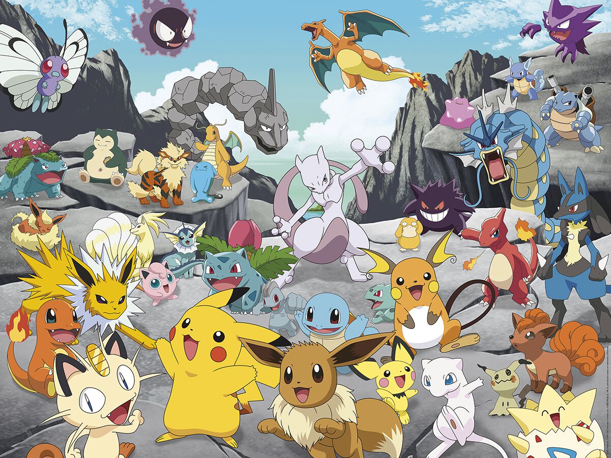 Puzzle 1500 Teile Pokémon Classics 16.784 - Bild 2