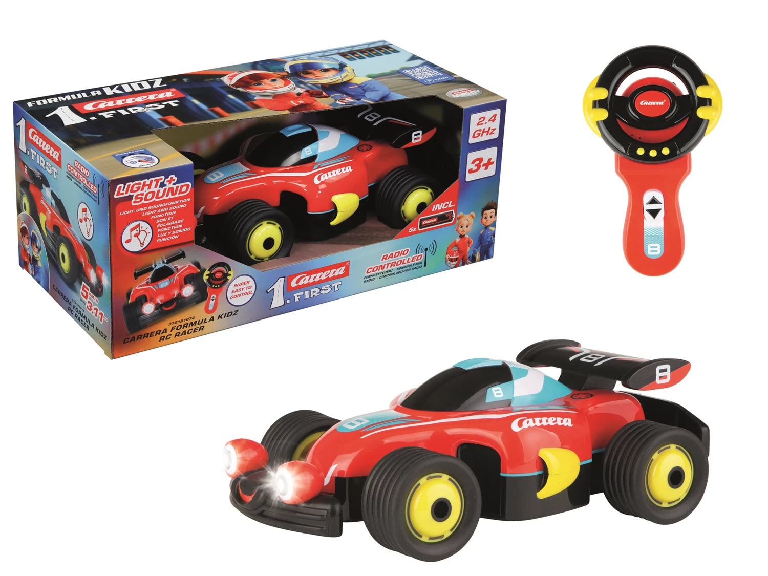 Carrera RC Formula Kidz Racer 1:20 rot - Bild 1