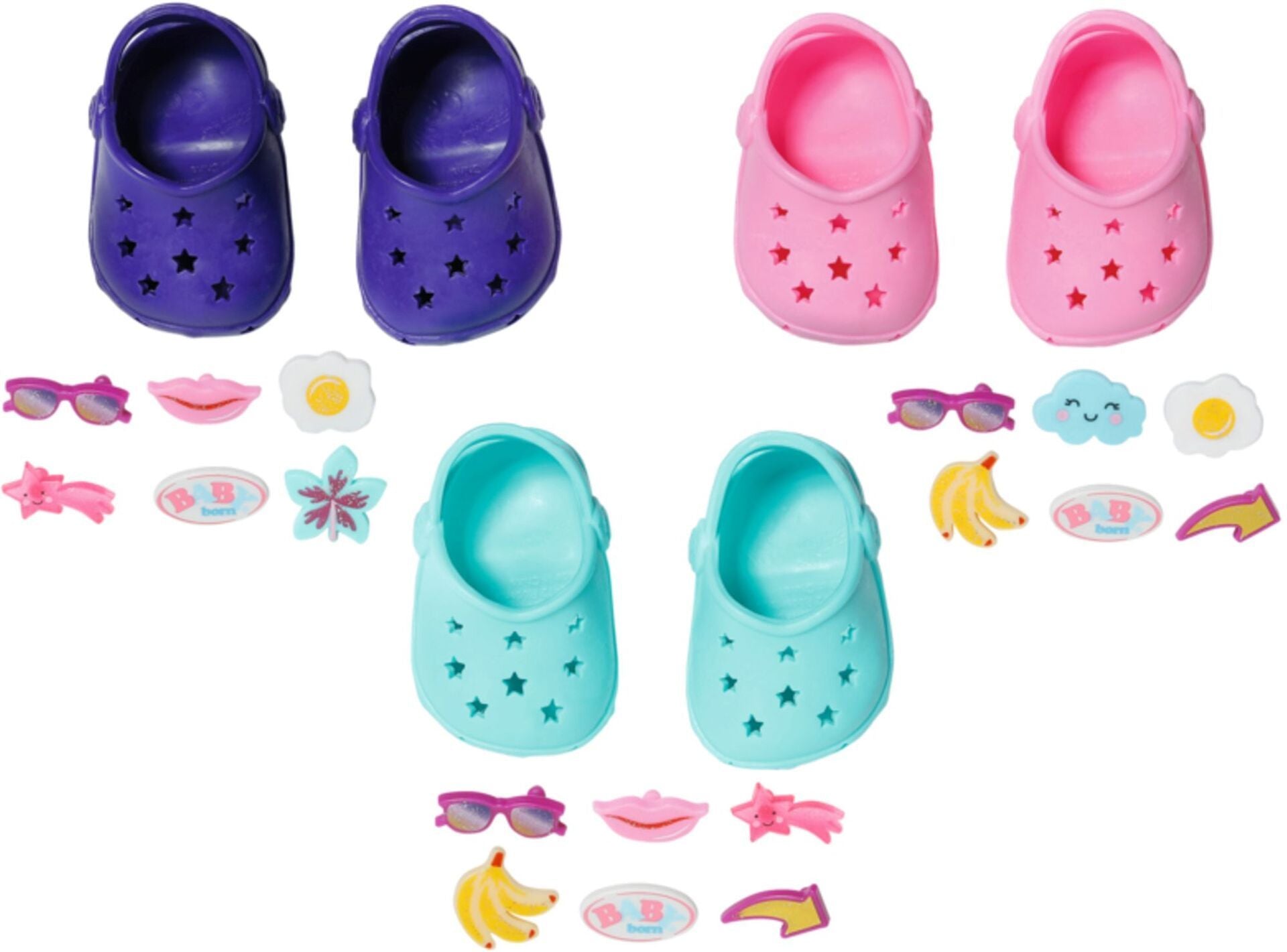 BABY born Schuhe mit Pins 43cm, sortiert - Bild 1