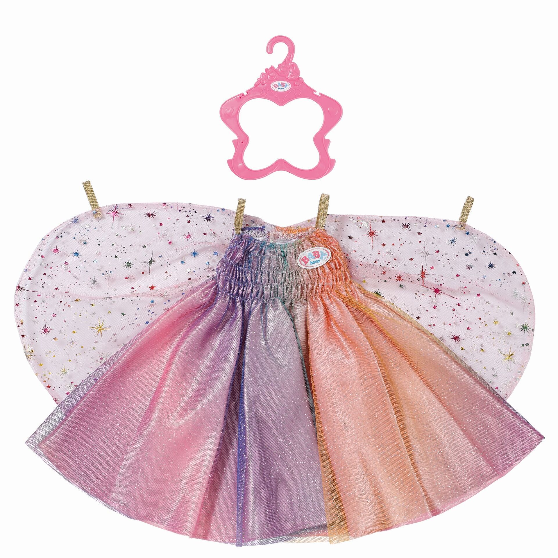 BABY born Regenbogen Kleid 43cm - Bild 1