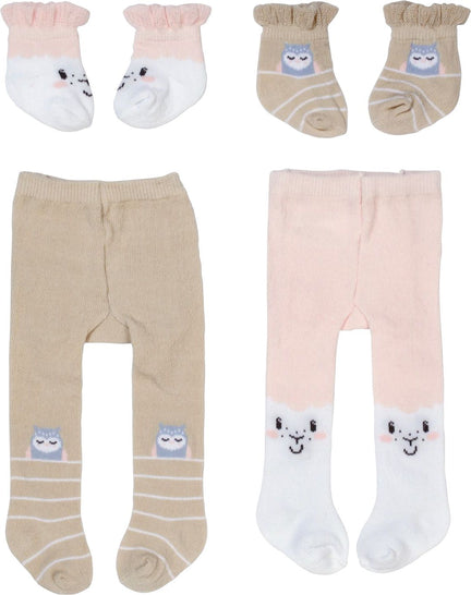 BABY born Strumpfhose & Socken Schäfchen / Eule 43cm